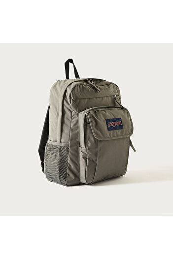 Jansport Solid 15-inch Backpack with Adjustable Straps and Zip Closure