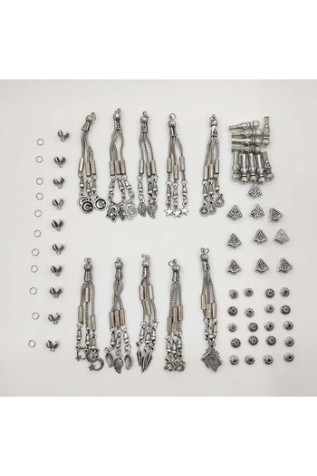 QELA COLLECTION Natural Stone Prayer Beads Hobby Making Hobby Set You Can Make 10 Prayer Beads