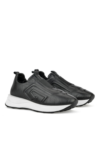 Ziya Women's Genuine Leather Sneaker 1531050Z26802480Pk Black