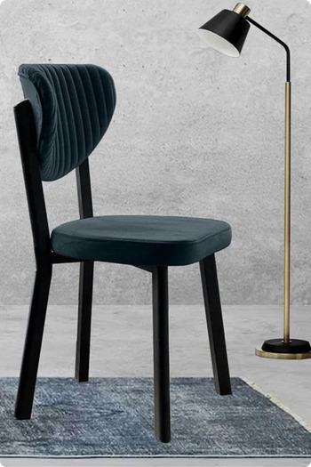 Desire Mar Chair, Cafe, Restaurant, Kitchen, Living Room, Metal, Babyface Textile