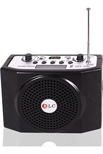 DLC Portable Amplifier With Usb Tf Card And Fm Radio Remote Control