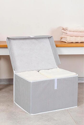 Tex Republic (4 Pcs) Multi-Purpose Box with Lid Storage Box Mini Size Tela 40*30*26 cm