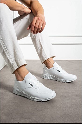 FLARF Men's Unisex Lightweight Comfortable Sole Sneaker Thick Sole Casual Sneaker Men's Sports Shoes