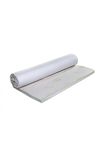 Green Future Aloe Vera Therapy Memory Arctic Gel mattress topper 7 comfort zones, 120x190 cm, H 5 cm