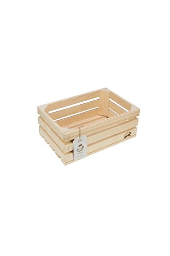 PLAYER COM Spruce Wood Box "Praslea" 30 x 20 x 12 cm