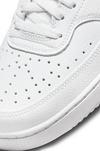 Nike Court Vision Lo Nn Kadın Sneaker Ayakkabı BEYAZ SİYAH
