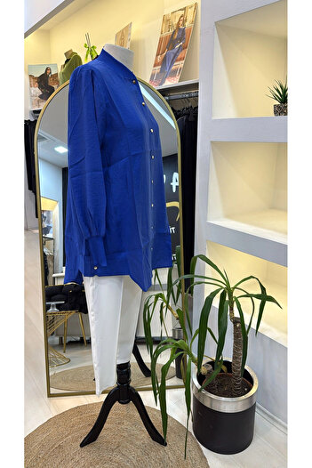 Invee gomlek saks 6674 M
