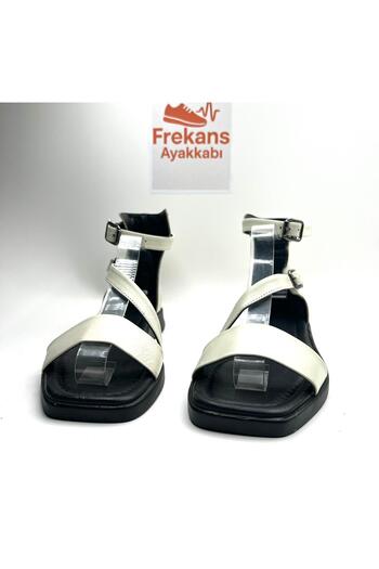 NEWGÜLTEKİN Genuine Leather Moderen Design Confursible Sole with Adjustable Buckle
