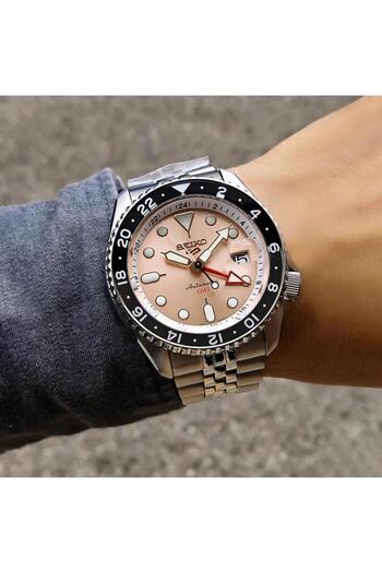 Seiko 5 Sports Automatic Gmt Ssk043K Men's Wristwatch Ssk043K1
