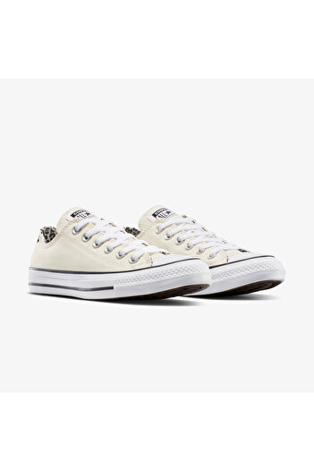 Converse Chuck Taylor All Star Leopard Unisex Krem Sneaker
