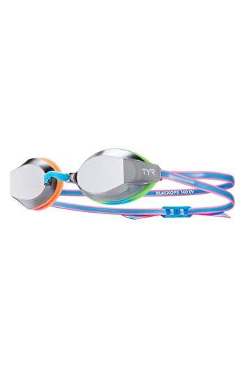 TYR Black Ops Mirrored Children's Racing Glasses (Colorful)