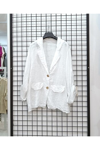 Butik Şans Tassel Detailed Button Closure Italian Jacket