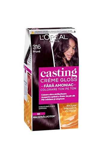 L'Oreal Paris L'Oreal Paris Casting Creme Gloss 316 Plum semi-permanent hair dye, ammonia-free 180 ml