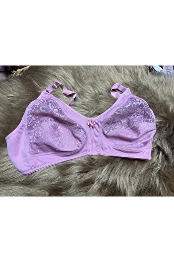 SATTENS Lace Plus Size Bra Gatherer Mother Bra Combed Cotton Fabric