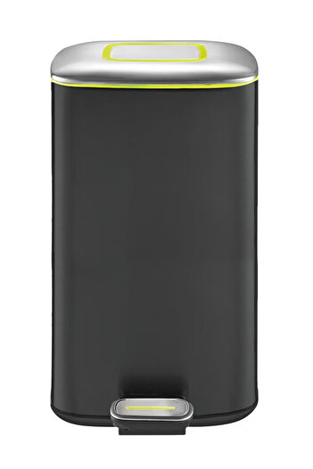 EKO Regent 20l Pedal Bin – Brushed Stainless Steel, Soft-close, Fingerprint-resistant Trash Can
