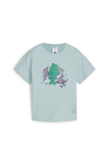 Puma Boys TROLLS Graphic T-shirt - Blue