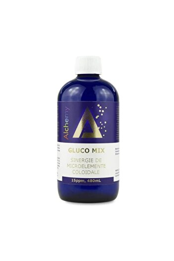 ALCHEMY Gluco Mix, Synergistic Colloidal Microelements 15 ppm, 480 ml, Alchemy