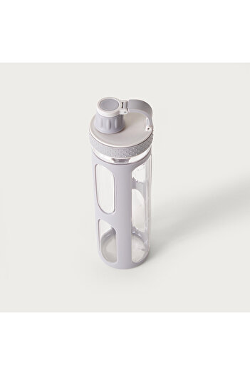 GLOO Round Water Bottle with Protection Sleeve - 750 ml