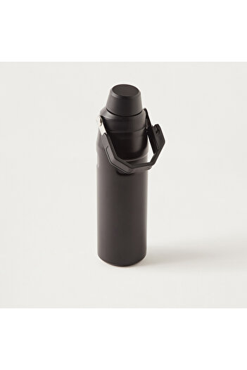Lifestyle Solid Stainless Steel Water Bottle with Handle - 750 ml