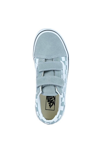 Vans Açık Mavi Erkek Çocuk Deri Yürüyüş Ayakkabısı VN000CYAEPO1-Old Skool V