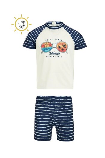 NEOPY Παιδικό μαγιό με προστασία UPF 50+ Chill Wibes California Printed 5590