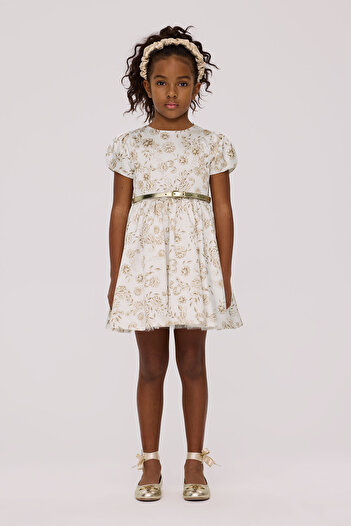 Tyess Girl Patterned Dress