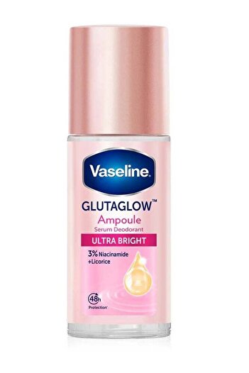Vaseline GlutaGlow Ampoule Ultra Bright Deodorant Roll-On
