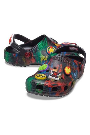 Crocs Saboți Classic Marvel Avengers Clog Kids - Black