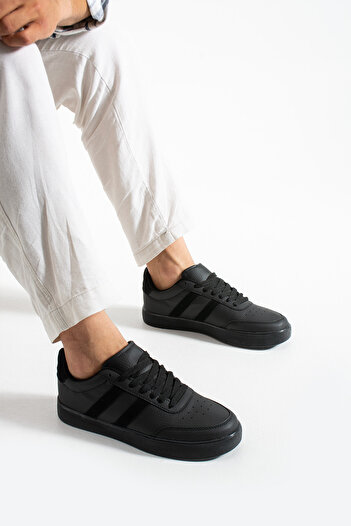 pasyone Black Men's Casual Sneaker Shoes