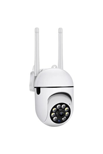 OEM Rotating Wi-Fi Surveillance Camera, 360 Degrees, 1080-25 fps, White