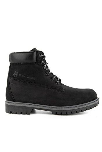 Hush Puppies Ανδρικές μπότες Helppo Bounce από γνήσιο δέρμα