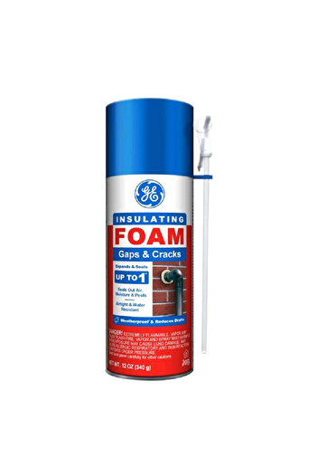 GE Gaps and Cracks Insulating Foam Sealant White 12oz