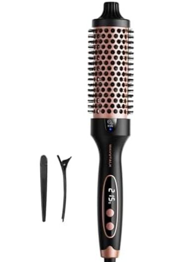 Generic Wavytalk Blowout Boost Thermal Brush, 1.5 inch Heated Round Brush for Blowout Look, Dual Voltage, Ce