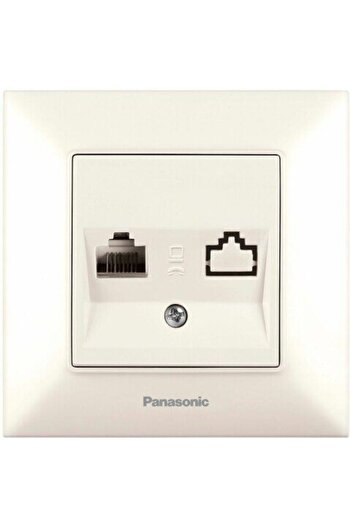 PANASONIC Simple Data Socket CAT6 Arkedia Slim Beige Panasonic