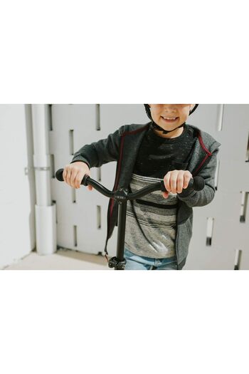 Micro Micro MMD087 Maxi Deluxe Pro Scooter, Black/Red
