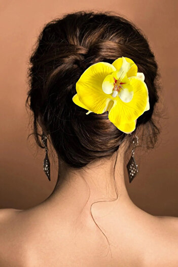 Vitastyle Aloha Mandal Buckle with Orchid Flower Figure