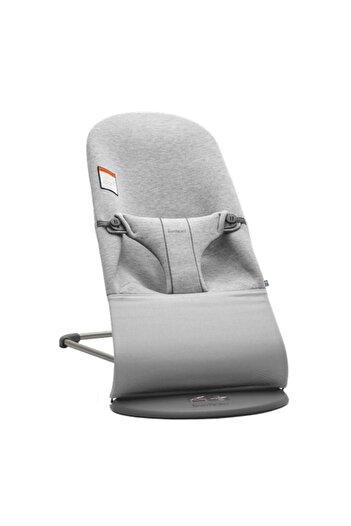 BabyBjörn Babybjorn - Jersey Baby Rocker, Bliss, Light Grey 3D