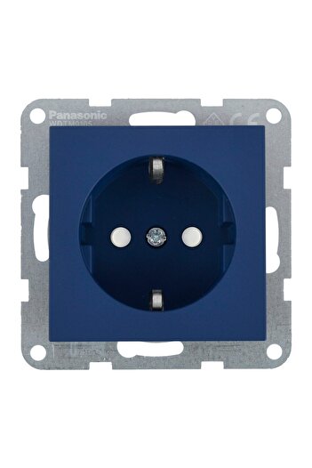 PANASONIC Mecanism priză Schuko cu protecție copii Karre Plus 55 Soft Touch Ocean