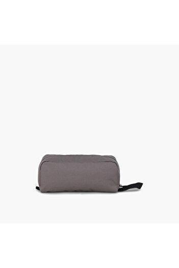 Jansport Logo Applique Pencil Pouch with Zip Closure