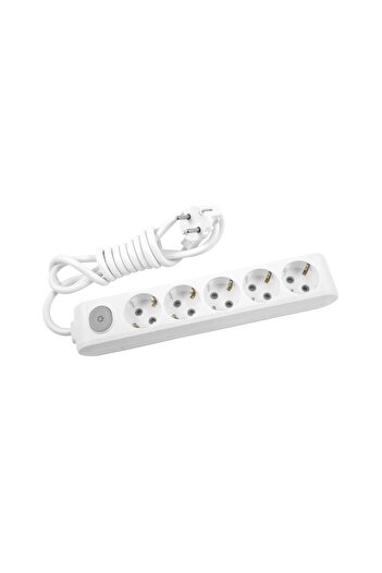 PANASONIC Power Extension Cord 5P/5M+I Xtendia White