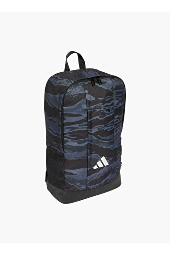 adidas Logo Print School Backpack with Adjustable Shoulder Straps and Zip Closure - W 31 x H 44 x D 15 cm