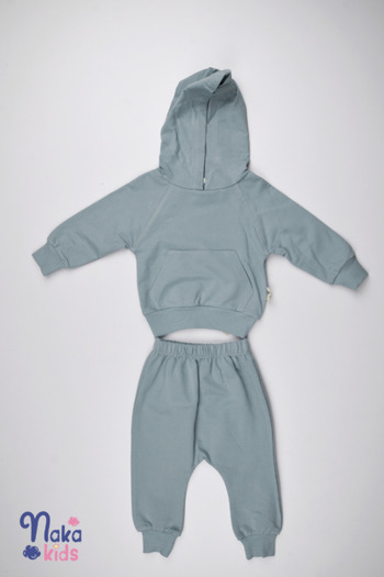 WOWOKİDS Kangaroo Pocket Tracksuit Set