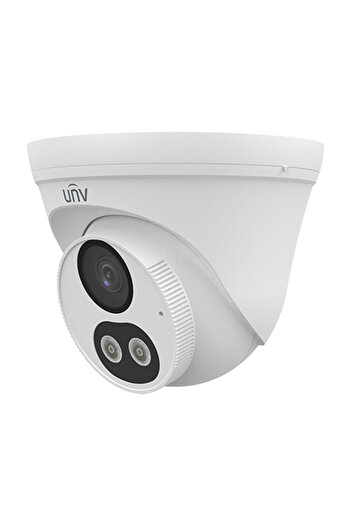 Uniview Cameră IP ColorHunter Dual-Light 4MP, obiectiv de 2.8mm, IR 30m, WL 30m, card SD - UNV IPC3614LB-AF28K-DL