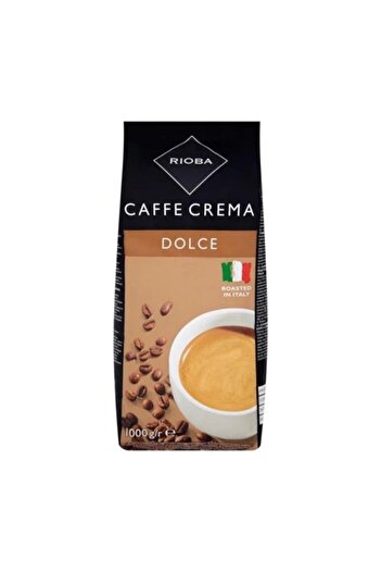 Rioba Caffe Crema Dolce %80 Arabica %20 Robusta Espresso Çekirdek Kahve - 1000 gr