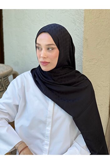 Modakaşmir شال بنمط صدى من سلسلة جاكار حريري