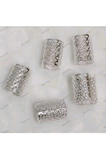 Bacoss Bohemian Hair Ring-Hair Earring Set Cylinder Model 5-Piece Hair Charms (Bc-1222)