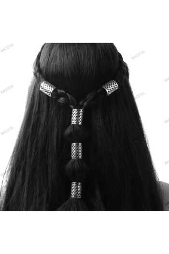 Bacoss Bohemian Hair Ring-Hair Earring Set Cylinder Model 5-Piece Hair Charms (Bc-1222)