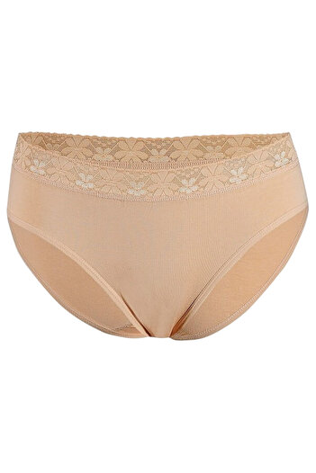 Özten Bikini Women's Panties with Lace on the Waist Ozt206