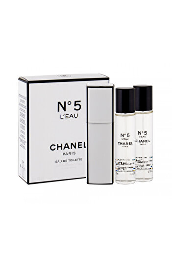 Chanel No5 L'Eau Set, Women, Eau de Toilette, Eau de Toilette, 3 x 20 ml