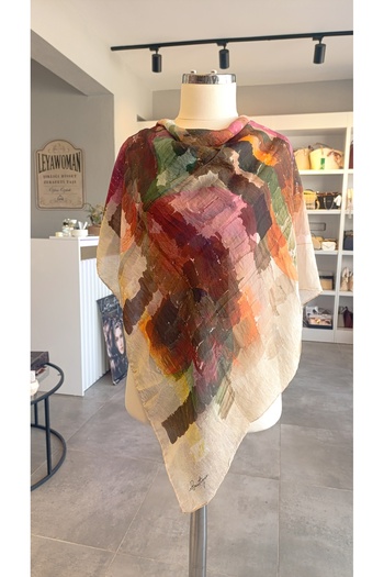 La Boutique Eşarp La Bouti̇que 100% Herbal Summer Series Scarf